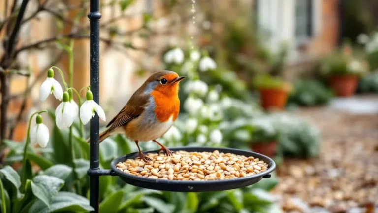 Image pour Perché i giardinieri si arrabbiano con chi non pianta questo cibo invernale per i pettirossi